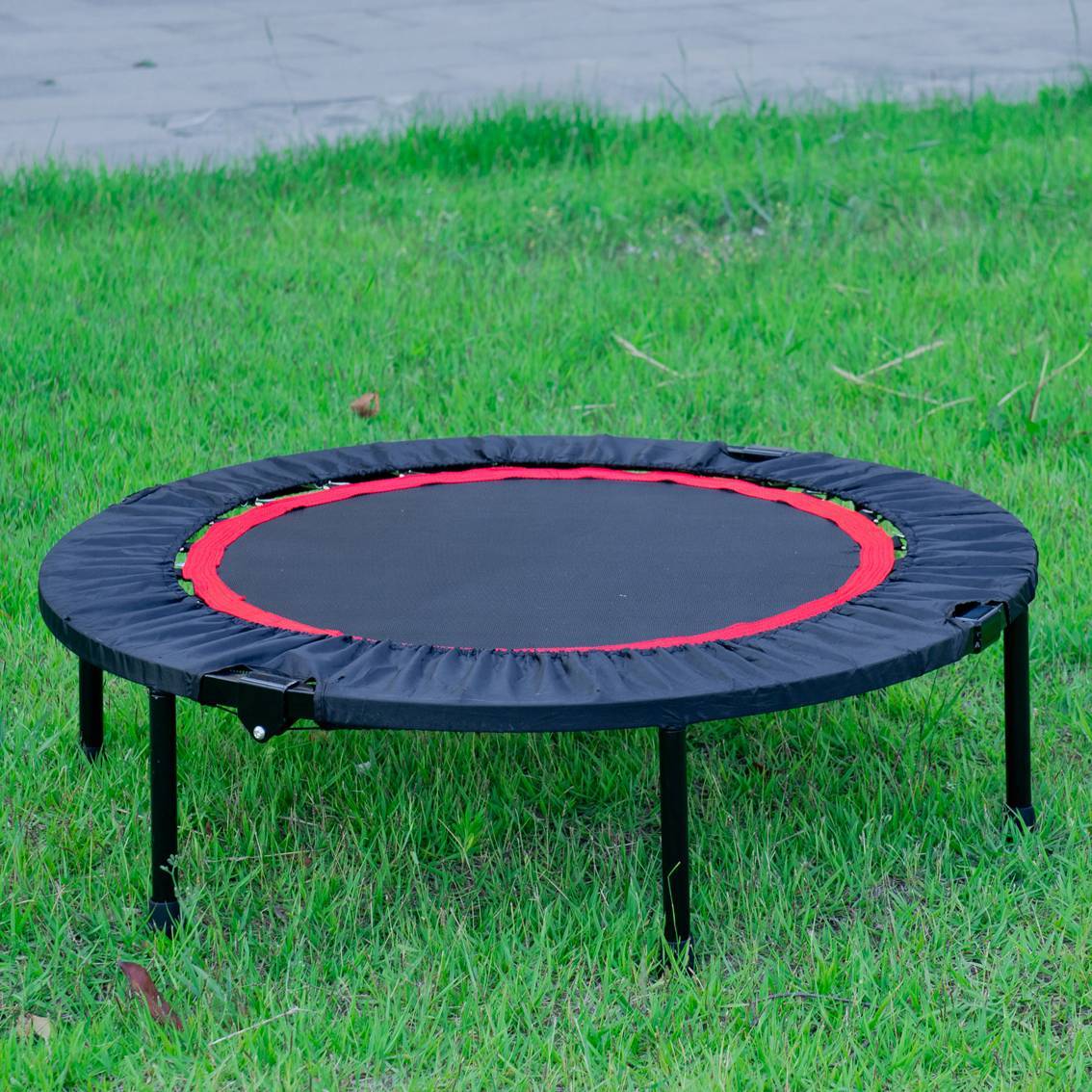 40 Inch Mini Exercise Trampoline-Indoor Fitness Rebounder Trampoline Safety Pad